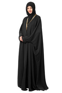 2024 New Style Modern Design Customized Burqa Muslim Dresses <b>Womens</b> Black <b>Abaya</b> for Export Selling Available at Wholesale Price - Product Image 3