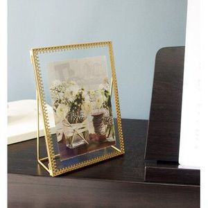 Playful metal <b>photo</b> <b>frame</b> for kids home decor offering bright enamel finish cheerful memory display solutions - Product Image 4