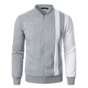 Blouson aviateur décontracté pour homme de qualité supérieure avec logo personnalisé, en mélange de coton doux, fermeture éclair, idéal pour les voyages, le jogging - Product Image 1