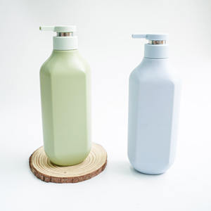 Botellas de plástico HDPE Premium 2025 500ml con revestimiento de terciopelo y bomba de loción para Champú Acondicionador Body Wash al por mayor - Product Image 4