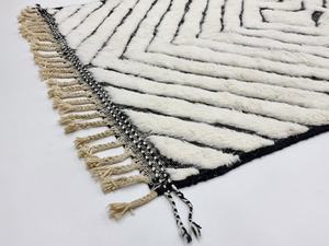 Tapis marocain touffeté à la main d'excellente qualité Tapis en laine de mouton fait à la main pour la décoration de sol des exportateurs indiens pour l'espace de la chambre - Product Image 2