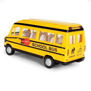 Centy TMP Bus scolaire à friction, jouet en plastique en forme de dessin animé, unisexe, taille unique 18 cm, pour enfants de 2 à 14 ans - Product Image 4