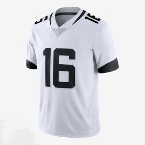 2024 ropa deportiva de fútbol de manga corta personalizable de alta calidad para adultos nuevas tendencias camiseta de fútbol americano transpirable impresa - Product Image 3