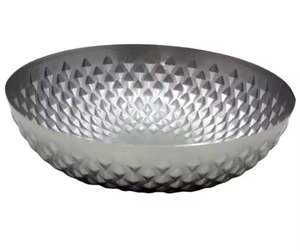 Trois bols faits à la main Snacks Dessert Soupe Plateau de service en aluminium de haute qualité Argenterie Fête Chocolat Plateau de service - Product Image 2