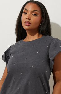 Camiseta de algodón de alta calidad para mujeres de talla grande diseño personalizado OEM/ODM Pacas De Ropa Proveedor de Ropa a granel de Bangladesh - Product Image 2