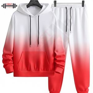 Chándal para Hombre a Precio Económico, Chándales al por Mayor, Chándal Deportivo, Chándales con Estampado DTG DTF, Diseño de Llamas, Conjunto de 2 Piezas - Product Image 3