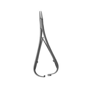 Porte-aiguille droit Mathieu 170 mm en acier inoxydable – Kit d'instruments chirurgicaux - Product Image 1