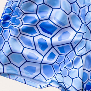 Sublimación transpirable Ropa deportiva Mujeres y hombres Pantalones cortos de fútbol de dos tonos Pantalones cortos de rugby personalizados Moda para hombre y mujer - Product Image 3