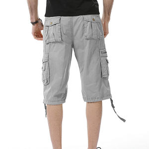 Vente en gros 2024 Shorts cargo de fitness confortables pour hommes Meilleure vente au prix d'usine de shorts cargo pour hommes - Product Image 3