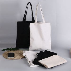 Wholesale Custom Logo Printing Eco Friendly Recyclable Plain Shopping <b>Promotional</b> <b>Tote</b> Cotton Canvas <b>Bags</b> - Product Image 2