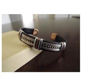 Handmade 100% Pure <b>Copper</b> <b>Magnetic</b> Fashion <b>Bracelet</b> Stylish Bangles Direct from India - Product Image 2