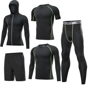 Hombre Elástico Cremallera Deportes Fitness Secado rápido Transpirable Sudaderas con capucha - Product Image 6