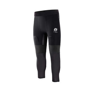 Pantalones ligeros transpirables de hockey sobre patines con correas de protección personalizadas Método de tejido de punto Características resistentes a los cortes - Product Image 1