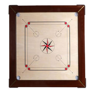 Simple Design Traditional Wooden <b>Carrom</b> <b>Board</b> <b>Game</b> Set Factory Price Regular Size <b>Carrom</b> <b>Board</b> for Adults - Product Image 2
