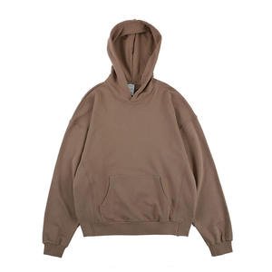 Oem Service Sweat à capuche épais pour homme en polyester/coton à motif solide et anti-rétrécissement Tailles XS à XL pour la saison d'automne - Product Image 5