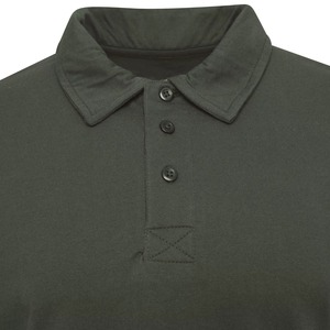 Polo ajustado para hombre con logotipo personalizado, camiseta de manga corta de mezcla de algodón transpirable, ropa informal de verano, camiseta Polo de golf cómoda y elegante - Product Image 2