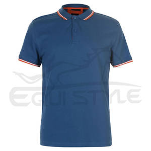 Fabricante de polos personalizados de algodón de manga corta de primera calidad cuello vuelto ropa deportiva OEM bordado Polo Jersey al por mayor - Product Image 1