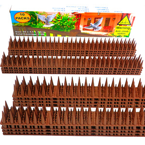 Jardin extérieur Patio repousser les animaux <span class=keywords><strong>Anti</strong></span>-<span class=keywords><strong>pigeon</strong></span> chat pointes rebord de fenêtre balcon Pot de fleur clôture mur résistant aux oiseaux barrières contre les piqûres - Product Image 4