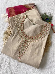 Costume salwar en soie de créateur, robe pakistanaise Salwar Kameez Dupatta, tenue de mariage. - Product Image 5