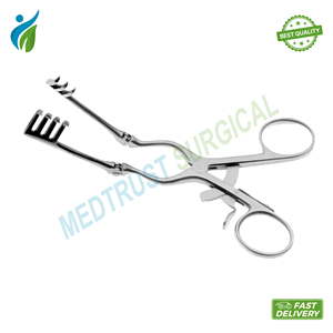 Cône Laminectomie Rétracteur Style Auto Retenue 3X4 Pointes Pointues En Acier Inoxydable Chirurgie De La Colonne Vertébrale Ensemble D'instruments Orthopédiques - Product Image 2