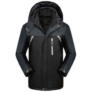 Chaqueta Softshell de poliéster 100% para hombre profesional, ropa deportiva personalizada de alta calidad, patrón de tela cómodo para primavera - Product Image 4