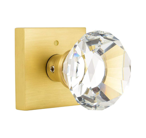 Perilla de puerta acrílica, base de latón, muebles artesanales, manija de puerta acrílica personalizada, gabinete Simple moderno, precio asequible - Product Image 1