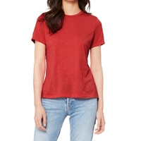 T-shirt décontracté Bella Canvas pour femme, à manches courtes, respirant, écologique, coupe classique, imprimé léopard 3D uni
