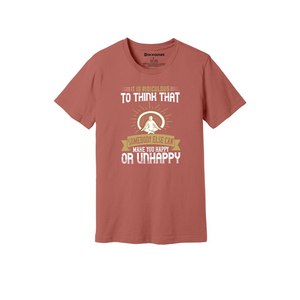 Camiseta de algodón 100% con estampado de temas de Buda, estilo informal, 12 opciones de color, 160-180, colocación de diseño personalizable GSM pesado - Product Image 2