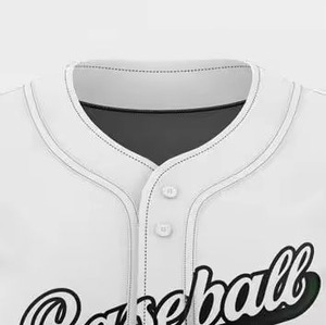 Conjuntos de camisetas de béisbol de secado rápido impresos personalizados de alta calidad-Nuevo diseño Camisetas transpirables al por mayor - Product Image 6