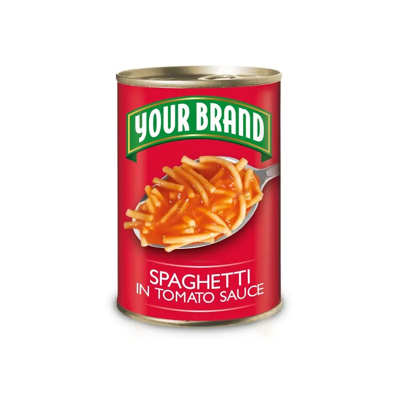 Best Quality Short Cut Spaghetti in Tomato Sauce in easy-open cans 24x400g Steamed Processing For Export