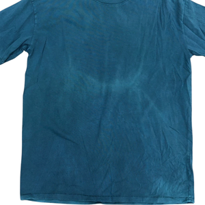 Camiseta Azul Deslavada Estilo Vintage, Holgada, de Algodón Suave, Unisex, con Logotipo Personalizado, OEM, Marca Privada, Moda - Product Image 6