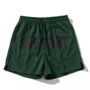 Pantalones cortos con estampado personalizado de alta calidad, ropa de calle alta, pantalones cortos de playa cortos en blanco, gimnasio, Fitness, correr, cortavientos, algodón, logotipo personalizado - Product Image 4