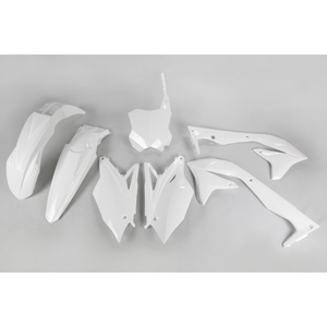 Kit Plastique Blanc 047 pour Accessoires Moto Kawasaki KXF 450 2018-2018 - Product Image 1