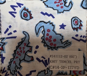 Fabriqué en Corée coton tricot Stock tissu tricot Span tissus coton tricot tissu imprimé coton tissu Design impression - Product Image 3