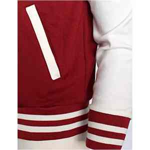 Veste universitaire de haute qualité pour hommes de High Street avec broderie personnalisée à col montant vêtements d'extérieur d'hiver du Pakistan - Product Image 6