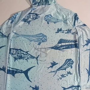 เสื้อฮู้ดสำหรับผู้ชายเสื้อฮู้ดตกปลาผ้าโพลีเอสเตอร์สำหรับ100% - Product Image 4