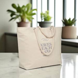 EcoZenith Custom Biodegradable Jute <b>Tote</b> <b>Bag</b> Sustainable Womens Shoulder Shopping <b>Tote</b> Reusable <b>Promotional</b> <b>Bag</b> - Product Image 2