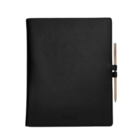 Porte-documents en similicuir A4 personnalisé de haute qualité, gravé, avec fermeture éclair, pour documents professionnels, design voyage France FD0000088