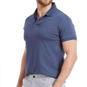 Tissu respirant grande taille polos pour hommes design personnalisé vente en gros polos de haute qualité pour hommes - Product Image 3