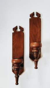 Apliques de Pared de Madera Clásicos para Interiores, Dormitorio, Pasillo, Elegantes, Atemporales, Decorativos, con Encanto - Product Image 5