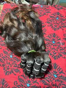 Vendeur indien de gros de haute qualité Remy Hair Double Weft Loose Wave Extensions de cheveux humains bruts non traités de toutes les couleurs - Product Image 3