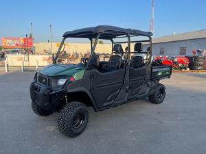 Very Strong KUOTI 4x4 Utility Vehicle Green 4WD Gas Powered <b>UTV</b> Manual Transmission High Clearance Payload 500kg+ - Product Image 1