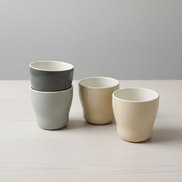 Meilleures ventes - Tasse à thé en porcelaine durable de style nordique pour le café et le thé, utilisable au lave-vaisselle et au micro-ondes, 3459811