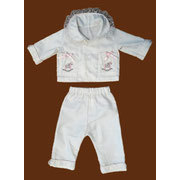 Grazioso Vestito da Notte con Cappuccio per Donne - Pigiama Invernale con Stampa Tinta Unita e Vita Elasticizzata - Product Image 1