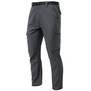 Pantalon de randonnée en polyester de coton de qualité supérieure Pantalon d'aventure en plein air léger à séchage rapide avec coupe extensible et confortable - Product Image 1