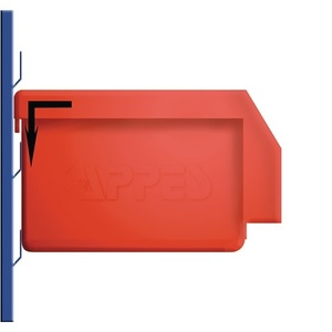 Blue PE <b>Storage</b> Bin L290xW140xH130mm GRID PLAN <b>Plastic</b> <b>Storage</b> Box - Product Image 3