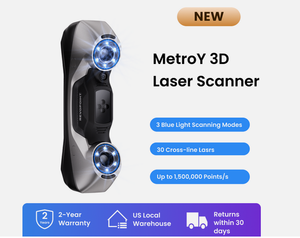 Escáner Láser 3D de Vista Estándar con Sensor CMOS, Precisión de 0.01mm, Escáner Portátil para Impresión 3D - Product Image 1