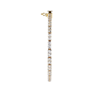 Fabulous 18K <b>Gold</b> Lab Grown Diamond Bracelet & <b>Bangle</b> - Product Image 4