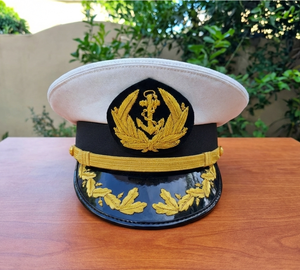 Chapeau d'officier général américain, badges personnalisés, chapeau d'uniforme de cérémonie, casquette à visière - Product Image 6