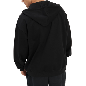 ยูนิเซ็กซ์-ซิปอัพเสื้อฮู้ดผ้าถักโพลีเอสเตอร์/ ผ้าฝ้ายทรงตรงเข้ารูปปกติฤดูหนาว - Product Image 2